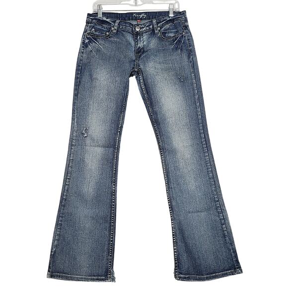 Firefly Denim Mid-Rise Bootcut Jeans Size 7 - Picture 2 of 11